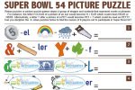 Super Bowl 54 Picture Puzzle Normal