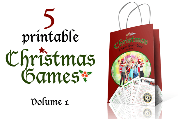 Christmas 5-pack Printable Games